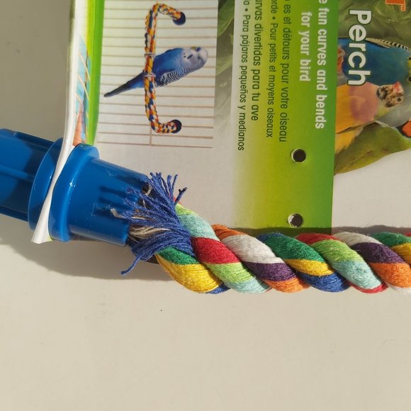 *3/$20* Rope Perch 21" bendable *New w/ defect* - Picture 3 of 8